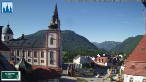 Městečko Mariazell - Basilika - 1.7.2025 v 08:00
