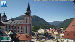 Městečko Mariazell - Basilika - 1.7.2025 v 09:45