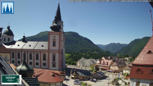 Městečko Mariazell - Basilika - 1.7.2025 v 10:45
