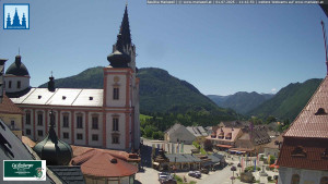 Městečko Mariazell - Basilika - 1.7.2025 v 11:45