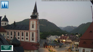 Městečko Mariazell - Basilika - 3.7.2025 v 04:45