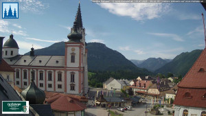 Městečko Mariazell - Basilika - 3.7.2025 v 09:45