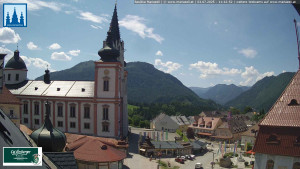 Městečko Mariazell - Basilika - 3.7.2025 v 11:45