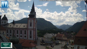 Městečko Mariazell - Basilika - 3.7.2025 v 12:45