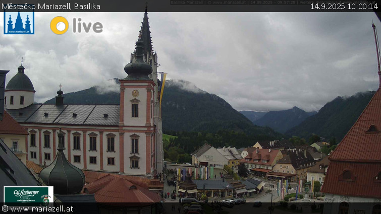 Městečko Mariazell - Basilika - 14.9.2025 v 10:00 Městečko Mariazell - Basilika - 14.9.2025 v 10:00