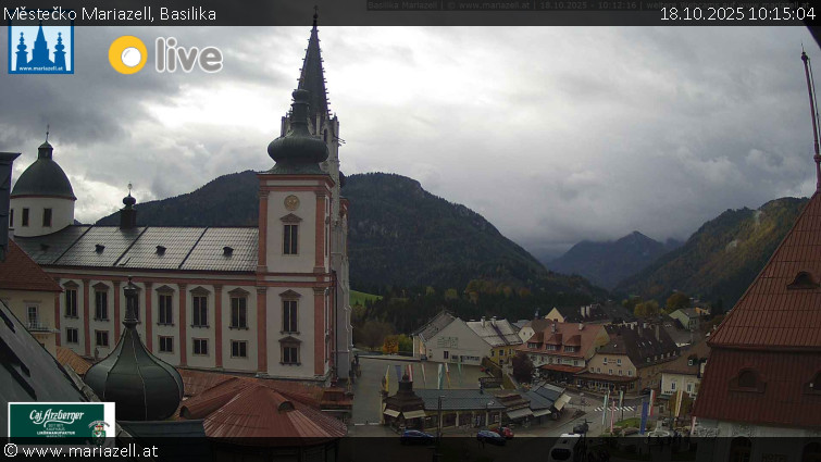 Městečko Mariazell - Basilika - 18.10.2025 v 10:15 Městečko Mariazell - Basilika - 18.10.2025 v 10:15
