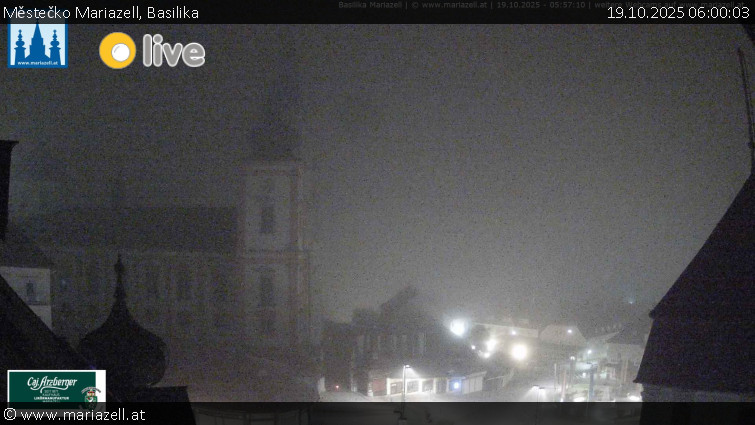 Městečko Mariazell - Basilika - 19.10.2025 v 06:00 Městečko Mariazell - Basilika - 19.10.2025 v 06:00
