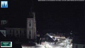 Městečko Mariazell - Basilika - 20.10.2025 v 01:45