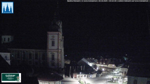 Městečko Mariazell - Basilika - 20.10.2025 v 03:45