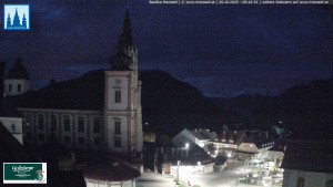 Městečko Mariazell - Basilika - 20.10.2025 v 06:45