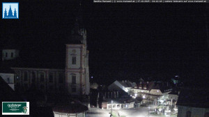 Městečko Mariazell - Basilika - 27.10.2025 v 04:45