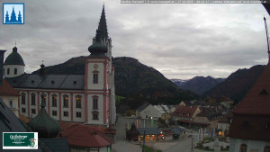 Městečko Mariazell - Basilika - 27.10.2025 v 06:45