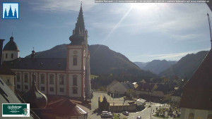 Městečko Mariazell - Basilika - 31.10.2025 v 12:45 Městečko Mariazell - Basilika - 31.10.2025 v 12:45