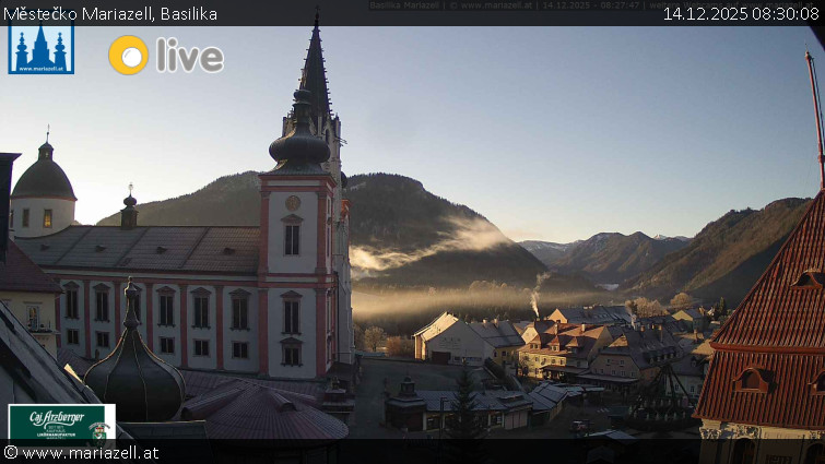 Městečko Mariazell - Basilika - 14.12.2025 v 08:30