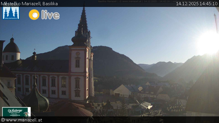 Městečko Mariazell - Basilika - 14.12.2025 v 14:45