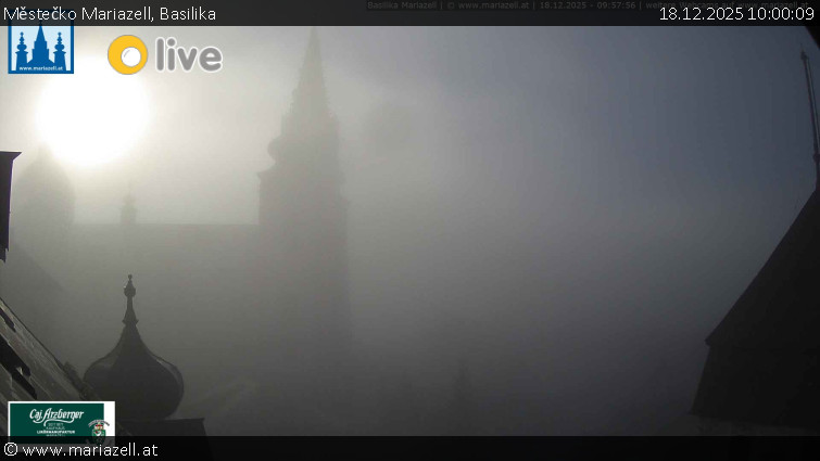 Městečko Mariazell - Basilika - 18.12.2025 v 10:00
