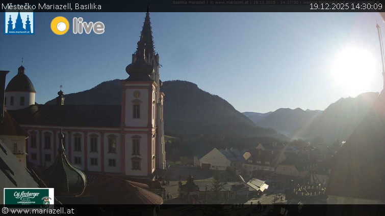 Městečko Mariazell - Basilika - 19.12.2025 v 14:30