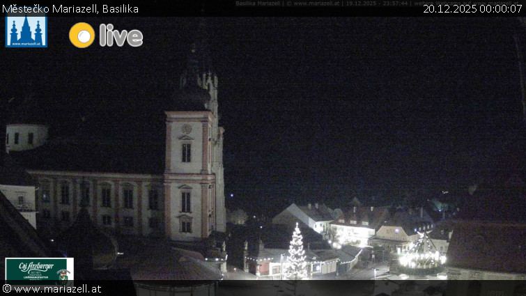 Městečko Mariazell - Basilika - 20.12.2025 v 00:00