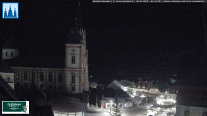 Městečko Mariazell - Basilika - 20.12.2025 v 04:45 Městečko Mariazell - Basilika - 20.12.2025 v 04:45