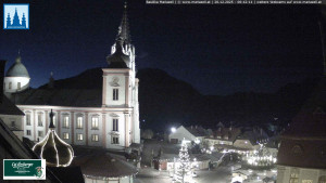 Městečko Mariazell - Basilika - 20.12.2025 v 06:45 Městečko Mariazell - Basilika - 20.12.2025 v 06:45