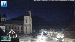 Městečko Mariazell - Basilika - 26.12.2025 v 06:45