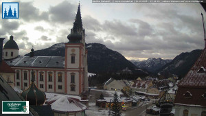 Městečko Mariazell - Basilika - 31.12.2025 v 07:45