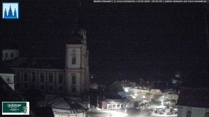 Městečko Mariazell - Basilika - 23.2.2026 v 05:45