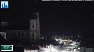 Městečko Mariazell - Basilika - 21.3.2026 v 04:45