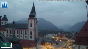 Městečko Mariazell - Basilika - 21.3.2026 v 05:45