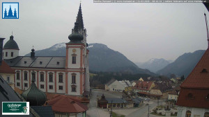 Městečko Mariazell - Basilika - 21.3.2026 v 08:45