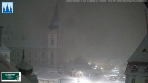Městečko Mariazell - Basilika - 27.3.2026 v 01:45
