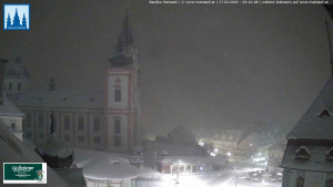 Městečko Mariazell - Basilika - 27.3.2026 v 03:45