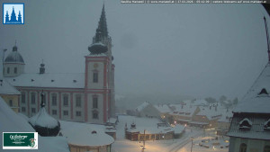 Městečko Mariazell - Basilika - 27.3.2026 v 05:45