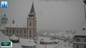 Městečko Mariazell - Basilika - 27.3.2026 v 06:15