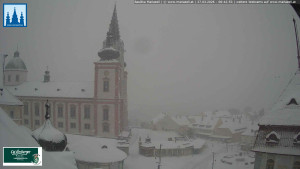 Městečko Mariazell - Basilika - 27.3.2026 v 06:45