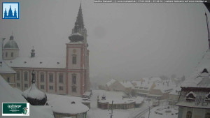 Městečko Mariazell - Basilika - 27.3.2026 v 07:45