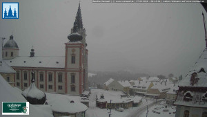 Městečko Mariazell - Basilika - 27.3.2026 v 08:45