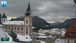 Městečko Mariazell - Basilika - 30.3.2026 v 07:45