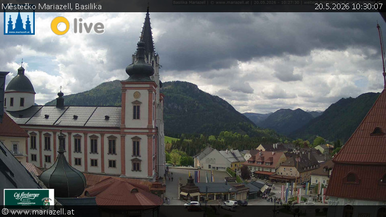 Městečko Mariazell - Basilika - 20.5.2026 v 10:30