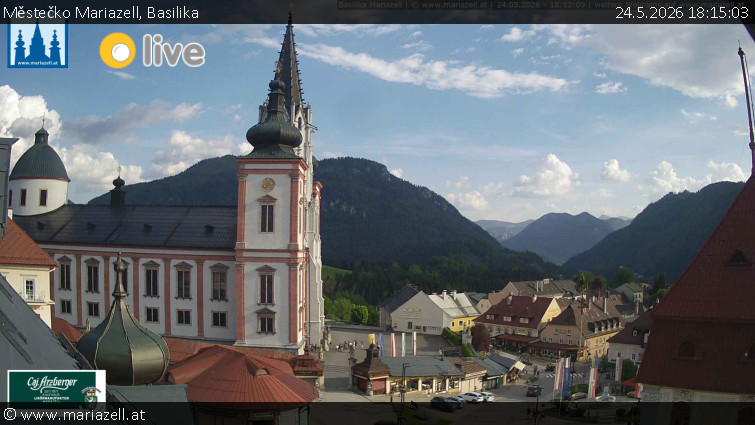 Městečko Mariazell - Basilika - 24.5.2026 v 18:15
