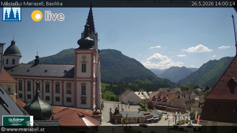 Městečko Mariazell - Basilika - 26.5.2026 v 14:00