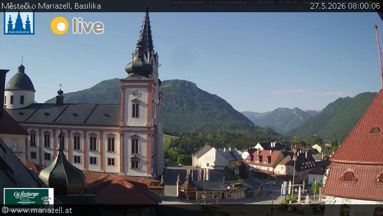 Městečko Mariazell - Basilika - 27.5.2026 v 08:00
