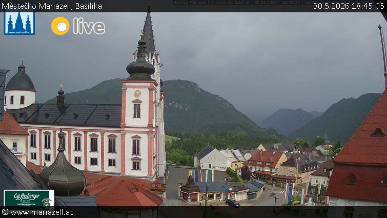 Městečko Mariazell - Basilika - 30.5.2026 v 18:45