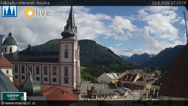 Městečko Mariazell - Basilika - 11.6.2026 v 17:15