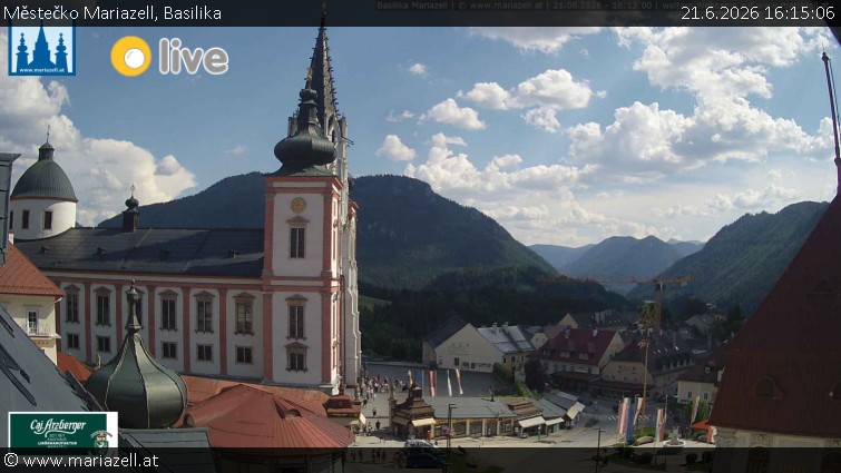 Městečko Mariazell - Basilika - 21.6.2026 v 16:15