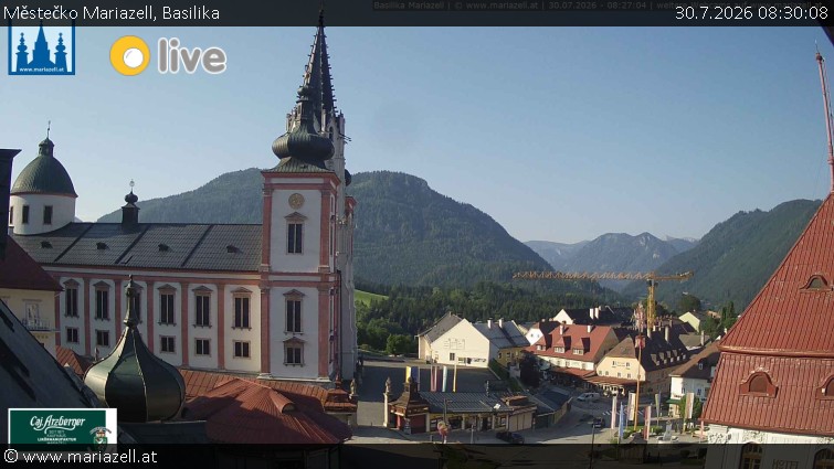 Městečko Mariazell - Basilika - 30.7.2026 v 08:30