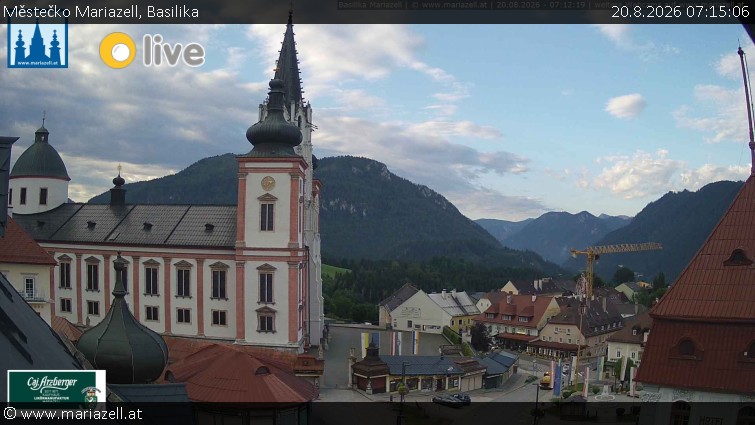 Městečko Mariazell - Basilika - 20.8.2026 v 07:15