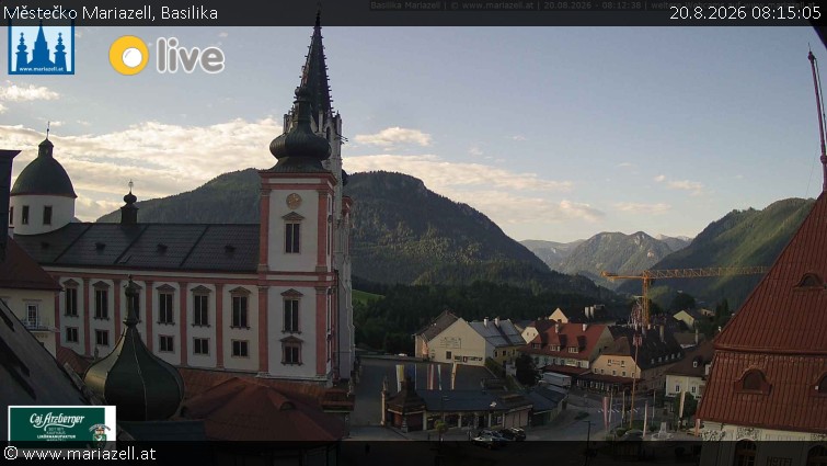 Městečko Mariazell - Basilika - 20.8.2026 v 08:15