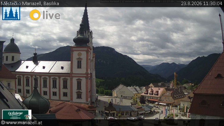 Městečko Mariazell - Basilika - 23.8.2026 v 11:30