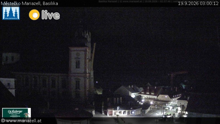 Městečko Mariazell - Basilika - 19.9.2026 v 03:00